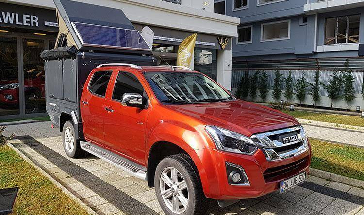 dachzelt isuzu d'max CMP 190 Camper for Isuzu D-Max – Pop-Up Overland Module for 3 – Northea