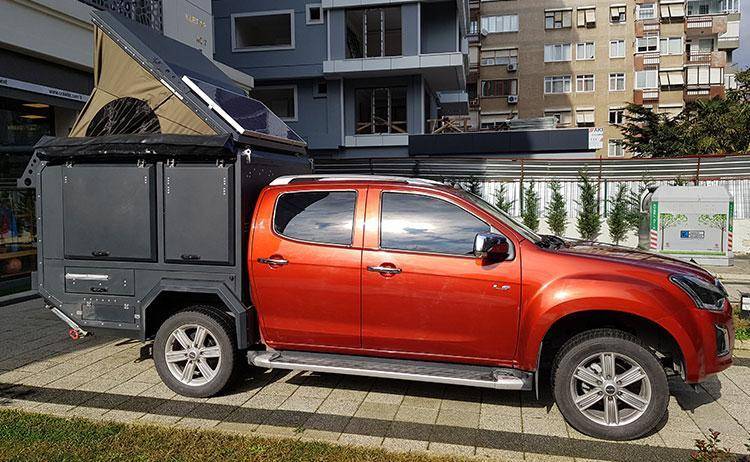 CMP 190 Camper for Isuzu D-Max – Pop-Up Overland Module for 3