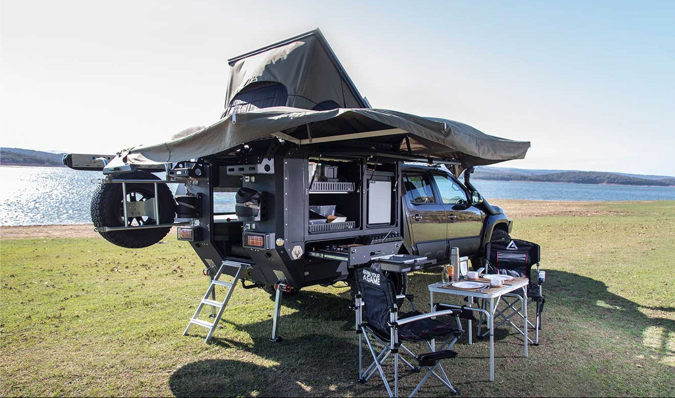 vw amarok camper CMP 190 Camper for VW Amarok – Pop-Up Adventure Camper with Sleeping for 3 – Northea