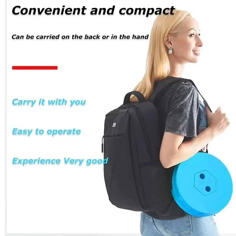Collapsible Telescopic Camping Stool – Heavy-Duty, Lightweight, and Adventure-Ready